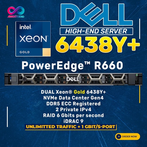 Dell PowerEdge R660 Xeon Gold